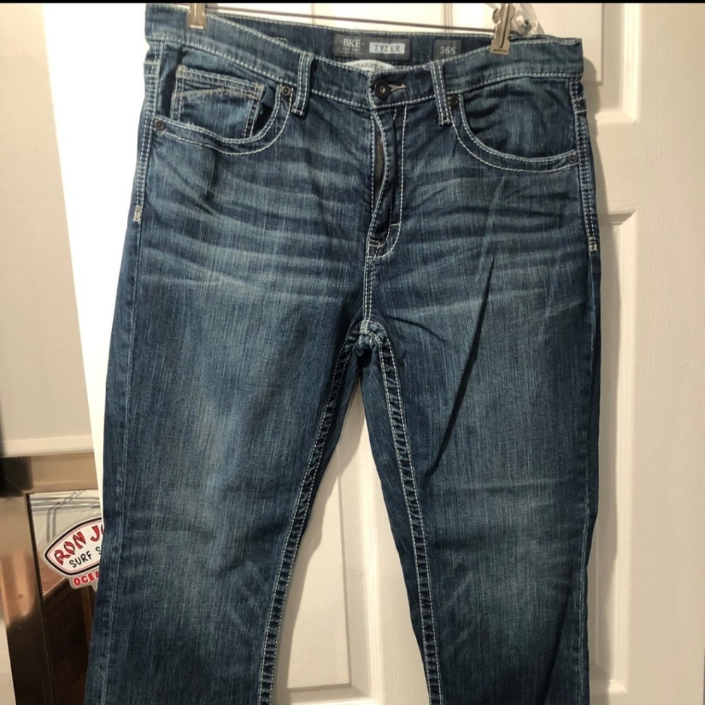 Mens Tyler straight leg jeans 36x32